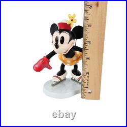 WDCC Walt Disney Classics Collection Minnie Mouse On Ice Whee! With Box & COA