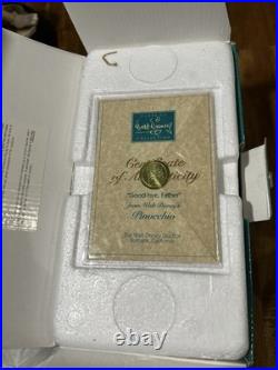 WDCC Walt Disney Classics Collection Pinocchio, Good-bye Father! COA & Box 5735