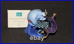 WDCC Walt Disney Classics Disney 2005 Aladdin Genie I'm Losing to a Rug MIB