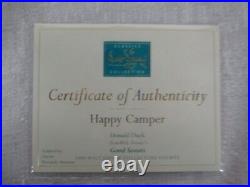 WDCC Walt Disney Classics Happy Camper Donald Duck 2008 Club Kit Good Scouts