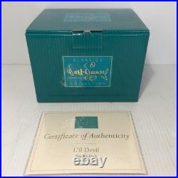 WDCC Walt Disney Classics L'il Devil Trick Or Treat In Original Box With COA