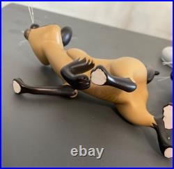 WDCC Walt Disney Classics Lady & the Tramp Si & Am We are Siamese if You Please