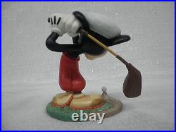 WDCC Walt Disney Classics Mickey Mouse Canine Caddy A Swell Day For A Game Golf