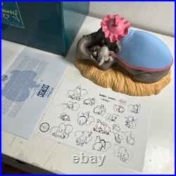 WDCC Walt Disney Classics Mrs. Jumbo & Dumbo Baby Mine Gift Figurine with COA
