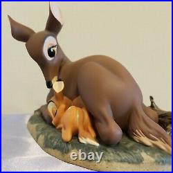 WDCC Walt Disney Classics My Little Bambi Bambi and Mother. #10837