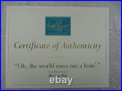 WDCC Walt Disney Classics Oh The World Owes Me A Livin Goofy Moving Day