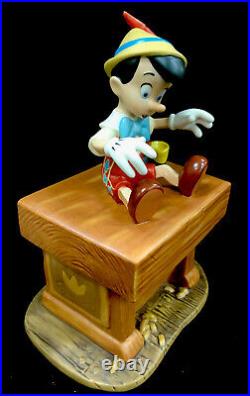 WDCC Walt Disney Classics Pinocchio And Blue Fairy The Gift of Life is Thine