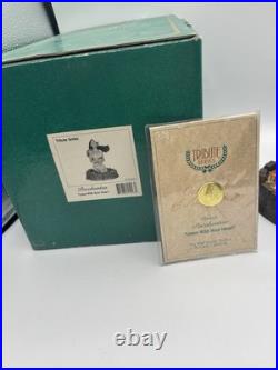 WDCC Walt Disney Classics Pocahontas, Listen With Your Heart Box & COA MINT