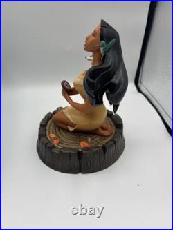 WDCC Walt Disney Classics Pocahontas, Listen With Your Heart Box & COA MINT
