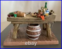 WDCC / Walt Disney Classics Stromboli & Table You Will Make Lots Of Money For Me