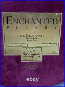 WDCC Walt Disney Enchanted Places Captain Hooks Ship STYROFOAM NO BOX OR COA