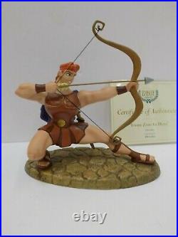 WDCC Walt Disney Hercules From Zero To Hero Statue with COA, Tribute Series