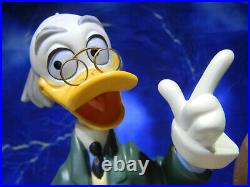 WDCC Walt Disney Ludwig Von Drake with Globe Didactic Duck NEW