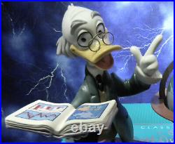 WDCC Walt Disney Ludwig Von Drake with Globe Didactic Duck NEW