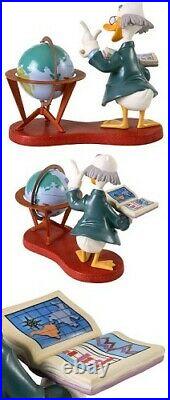 WDCC Walt Disney Ludwig Von Drake with Globe Didactic Duck NEW