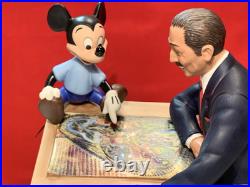 WDCC Walt Disney & Mickey Sharing the Vision Disneyland 50th LE Figurine READ