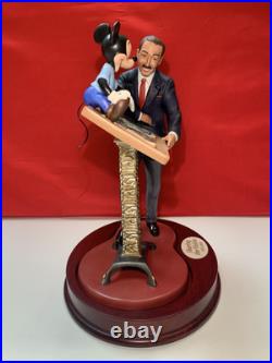 WDCC Walt Disney & Mickey Sharing the Vision Disneyland 50th LE Figurine READ