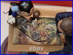 WDCC Walt Disney & Mickey Sharing the Vision Disneyland 50th LE Figurine READ