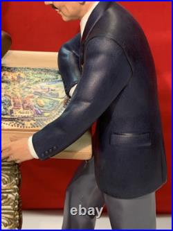 WDCC Walt Disney & Mickey Sharing the Vision Disneyland 50th LE Figurine READ
