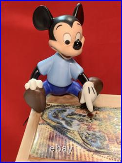 WDCC Walt Disney & Mickey Sharing the Vision Disneyland 50th LE Figurine READ