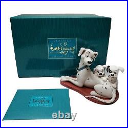 WDCC Walt Disney Patient Perdita with Patch and Puppy 101 Dalmatians Box COA