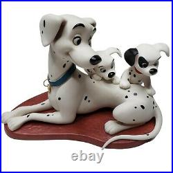 WDCC Walt Disney Patient Perdita with Patch and Puppy 101 Dalmatians Box COA