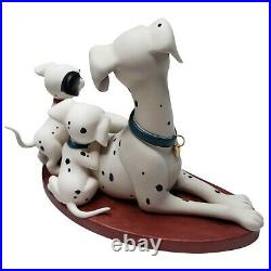 WDCC Walt Disney Patient Perdita with Patch and Puppy 101 Dalmatians Box COA