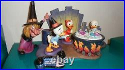 WDCC Walt Disney Trick or Treat Halloween Complete Set NEW with BOXES & COA's