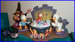 WDCC Walt Disney Trick or Treat Halloween Complete Set NEW with BOXES & COA's