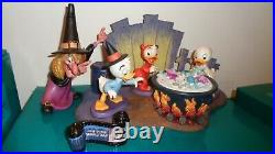 WDCC Walt Disney Trick or Treat Halloween Complete Set NEW with BOXES & COA's