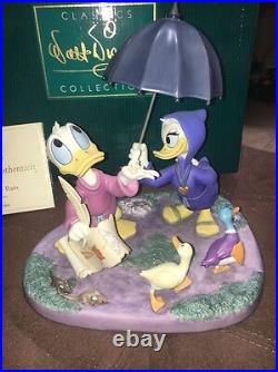 WDCC Walt Disney's Fantasia 2000 Donald & Daisy, Looks Like Rain Box, COA