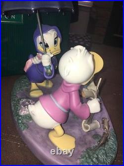 WDCC Walt Disney's Fantasia 2000 Donald & Daisy, Looks Like Rain Box, COA