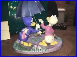 WDCC Walt Disney's Fantasia 2000 Donald & Daisy, Looks Like Rain Box, COA