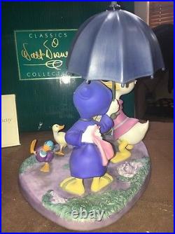 WDCC Walt Disney's Fantasia 2000 Donald & Daisy, Looks Like Rain Box, COA