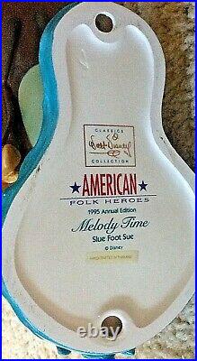 WDCC Walt Disney's Melody Time SLUE FOOT SUE American Folk Heroes 1995 BOX/COA