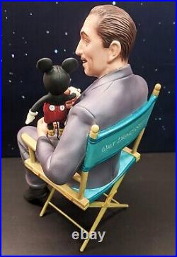 WDCC Walt Disney with Mickey It Was all Started By a Mouse 1213091 -BRAND NEW