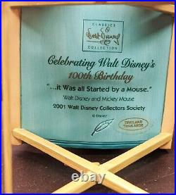 WDCC Walt Disney with Mickey It Was all Started By a Mouse 1213091 -BRAND NEW