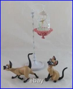 WDCC We Are Siamese if You Please Si & Am from Lady and the Tramp in Box COA