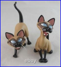 WDCC We Are Siamese if You Please Si & Am from Lady and the Tramp in Box COA