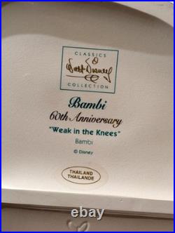 WDCC Weak in the Knees Bambi Figurine in Box COA 60th Anniversary