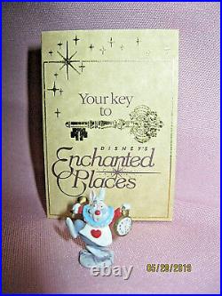 WDCC White Rabbit's House Enchanted Places & White Rabbit Olszewski Miniature