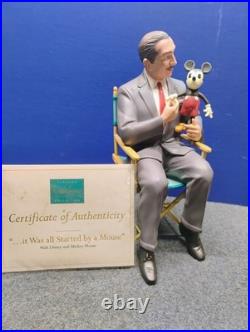 WDCC figurine is titled It Was All Started by a Mouse
