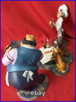WDCC withBox & COA, LADY AND THE TRAMP, BELLE NOTTE, READ