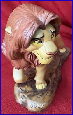 WDCC withBox & COA, THE LION KING, SIMBA'S PRIDE