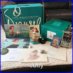 WDCS Seaside Serenade Ariel COA/MIB The Little Mermaid plus bonus pins+