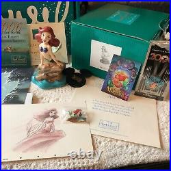 WDCS Seaside Serenade Ariel COA/MIB The Little Mermaid plus bonus pins+