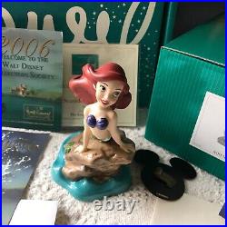 WDCS Seaside Serenade Ariel COA/MIB The Little Mermaid plus bonus pins+