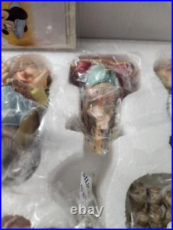 WDDC Walt Disney Classics Snow White & Seven Dwarfs Ornaments Set NIB COA