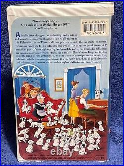 Walt Disney 101 DALMATIONS 1961 VHS-1263 1992 video tape BLACK DIAMOND CLASSICS