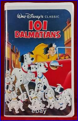 Walt Disney 101 Dalmatians The Classics Collection Black Diamond VHS 1992 #1263